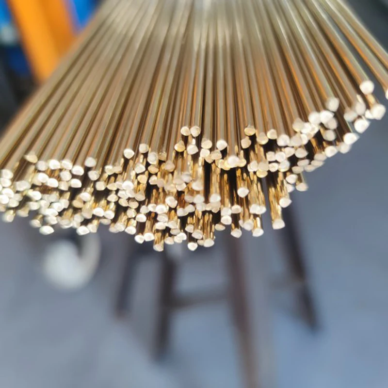 Length 500mm Dia 0.8mm 1.0mm 1.2mm 1.3mm 1.5mm 1.8mm DIY Hardware Brass Round Bar Rod Circular Wire Solid Tube Modelmaking