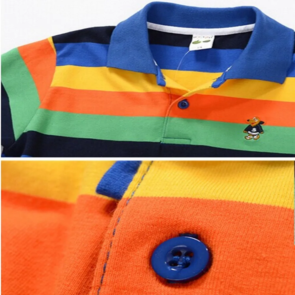Fashion Boys Long Sleeve Shirt Stripe Cotton T-Shirt size: 2-3years YF073