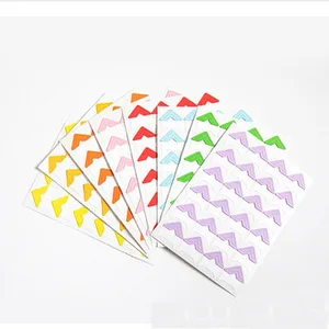 Vintage -Fotoalben Aufkleber, Kraft -DIY -Papier, Albumdekoration, Scrapbooking -Dekoration, 5 Blätter, 120 PCs pro Los 11 Hauptfotos für Selbstverkäufe - №2