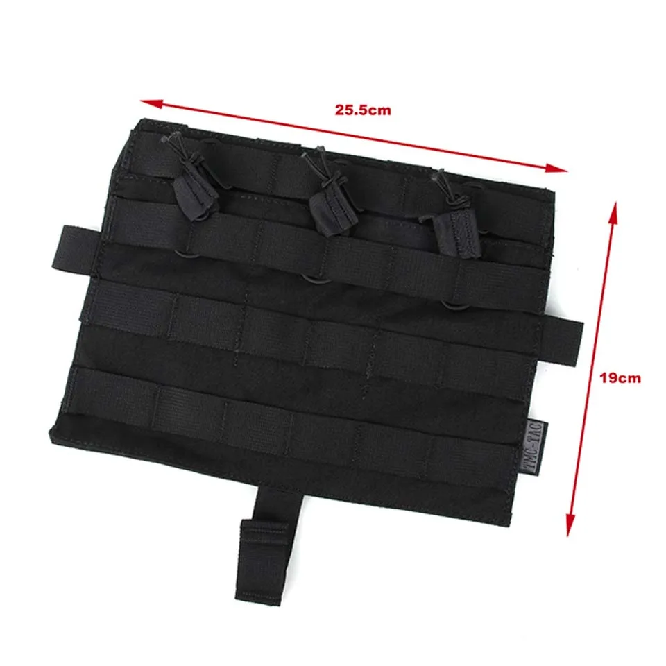 Imagem -05 - Tmc Tático Bolsa Bolsa Molle m4 Triplo Multicam para Tático Avs Jpc2.0 Colete Painel Frontal para a Caça Airsoft