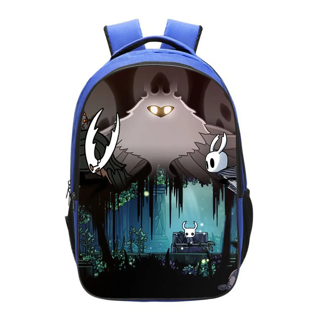 

Hollow Knight Backpack Kindergarten Cartoons School Bag Teens Girl Storage Bag Travel Bags Children Rucksack Mochila