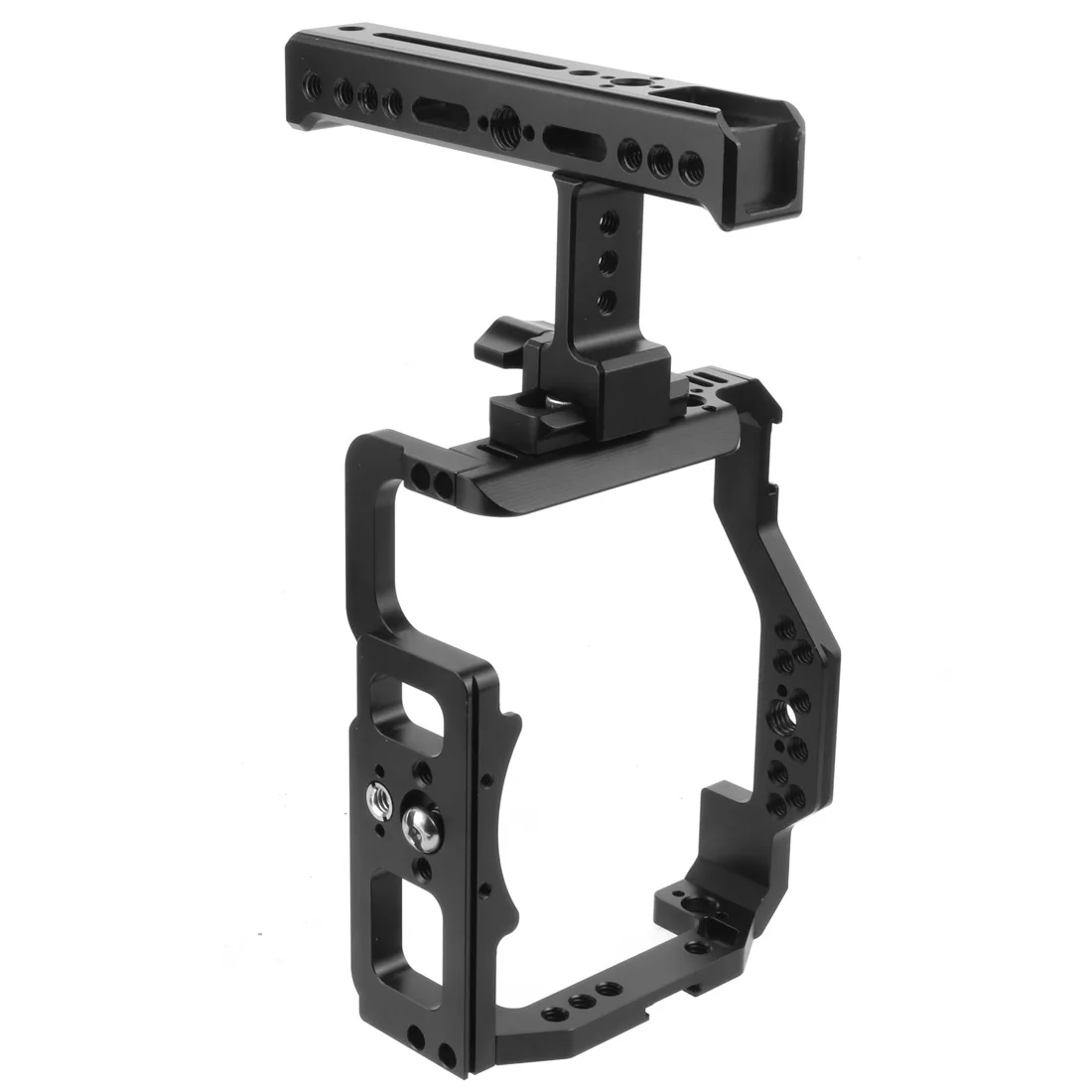 Marco de enfriamiento de jaula de cámara A7S3 A7R4, empuñadura de riel NATO, Zapata fría, montaje ARRI para Sony Alpha 7SIII A7M3/A7R3/A73 /A7III