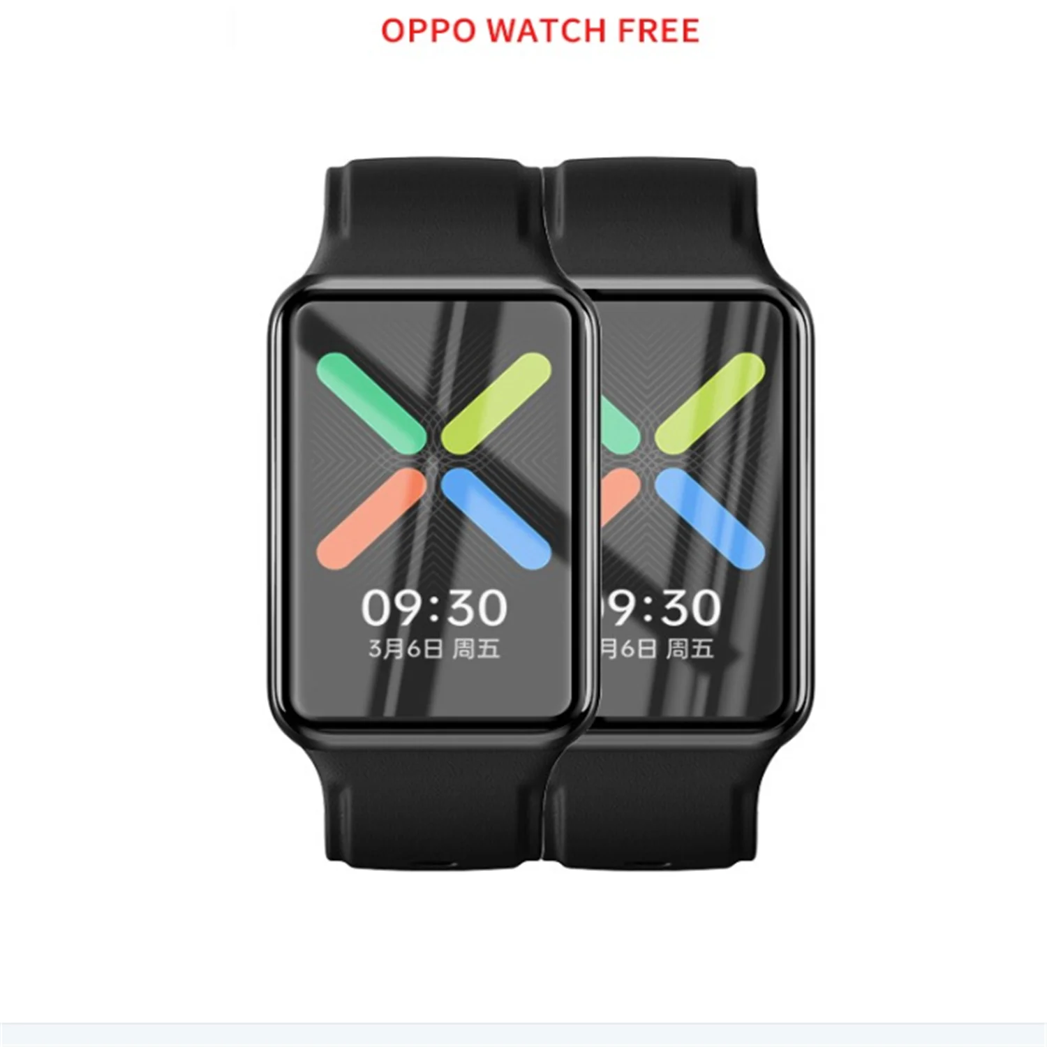 3D Full Screen Protector Film for Oppo Watch Free Smart Watch Screen Protection Soft Film Not Tempered Glass For OPPO watch free