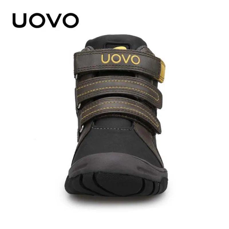 2023 UOVO Brand children shoes boys sport shoes boots Mid-Cut kids shoes high quality fashion sneakers for kids