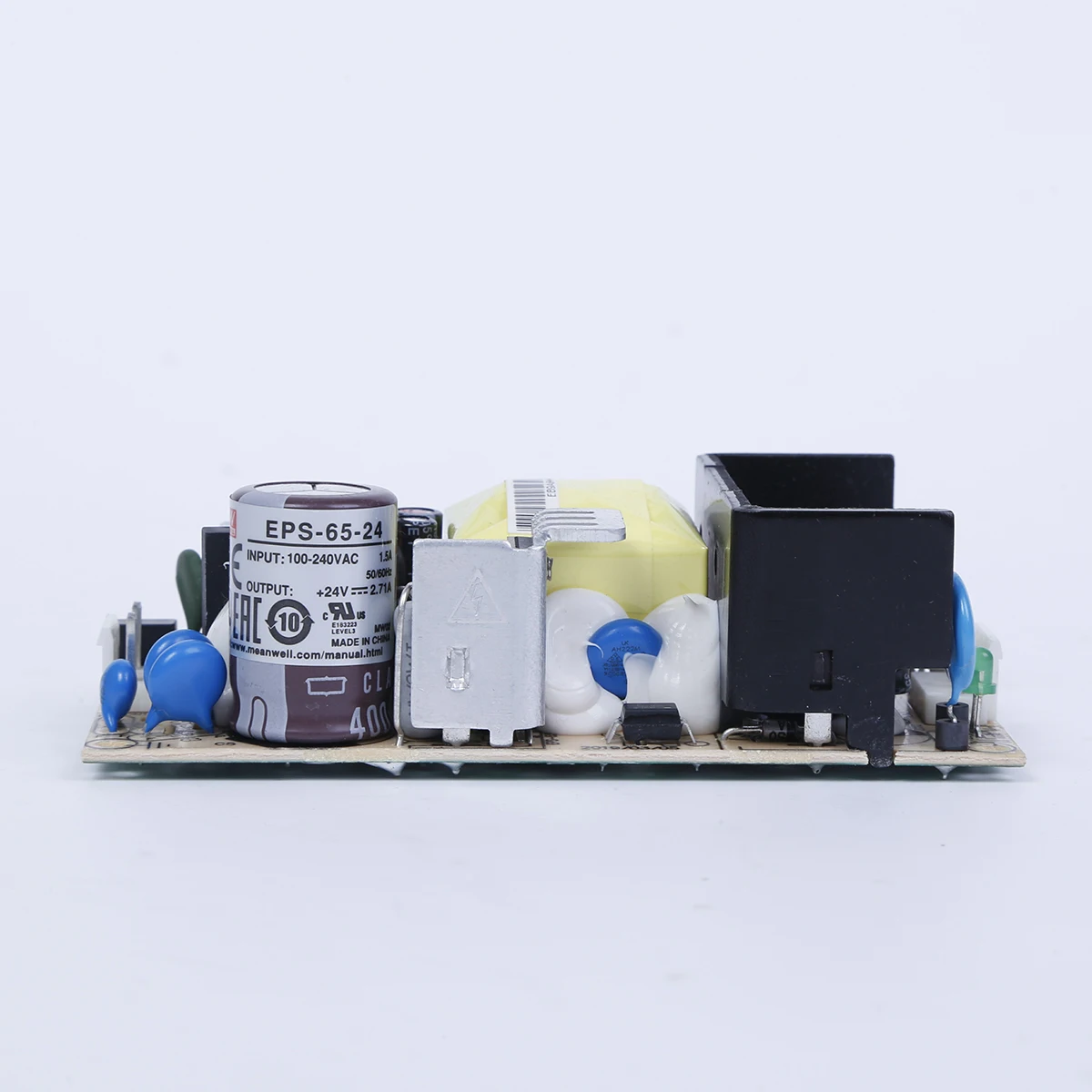 (Meanwell) EPS-15/25/35/45/65/120 Power supply pcb enclosed type ac transform dc 3.3/5/7.5/12/15/24/27/36/48v variable power