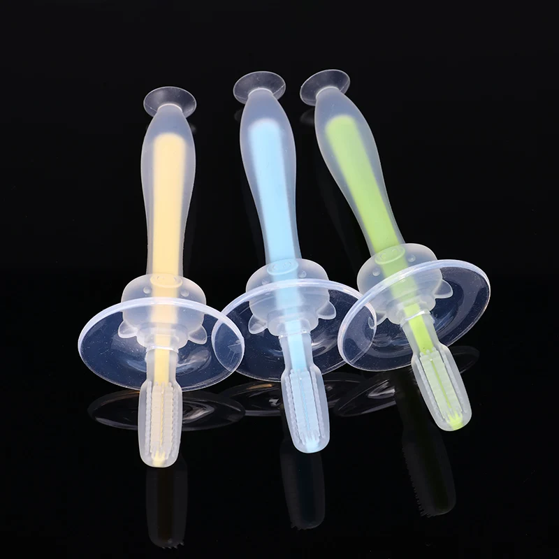 1PC Kids Soft Silicone Training Toothbrush Baby Children Dental Oral Care Tooth Brush Tool Baby kid tooth brush baby items