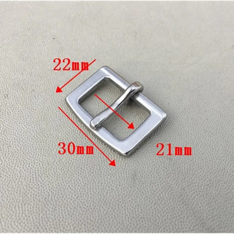 20pcs Stainless Steel Buckle Bridle Buckles Garment Bag Accessory 21mm 18mm 15mm