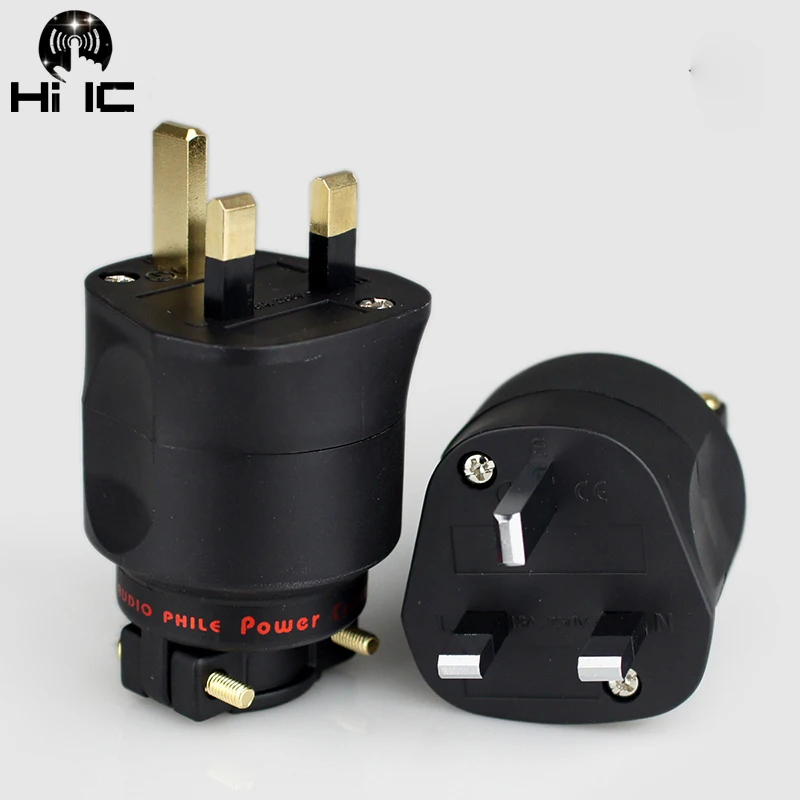 HiFi Audio British Standard  AC/DC Adapters UK Plugs AC Power Charger Adapter United Kingdom Power Cable