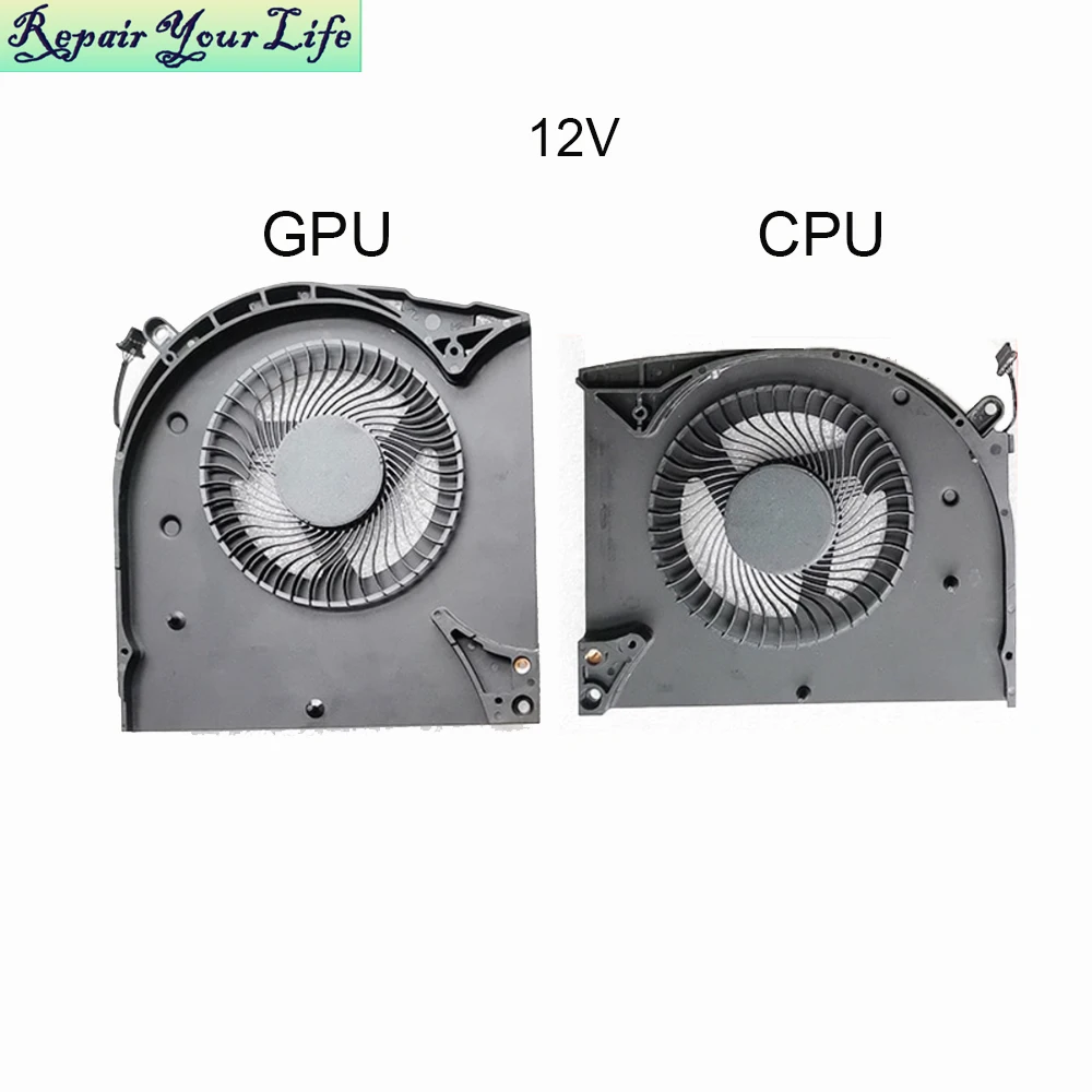 Imagem -02 - Dell-ventilador de Refrigeração para Laptop Refrigerador da Cpu Dell M17 r2 04515y 0r23g0 5v 12v Radiador Vga Dfs2011051p0t