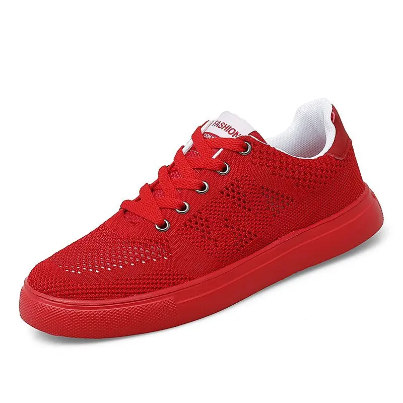 

Women Brand Sneakers Man Tennis Shoes Tenis De Hombre Trend Gym Shoes Male Walking Shoe Tenis Sloid Black Red Zapatillas 35-44