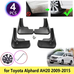 For Toyota Alphard Vellfire 20 AH20 2009 2010 2011 2012 2013 2014 2015 Mudflaps Splash Guards Mud Mudguards Fender Accessories