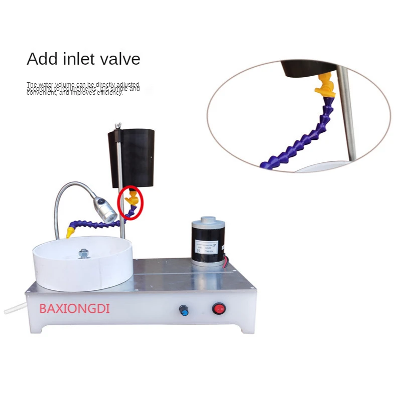 2800 Rpm Precision Jewelry Stone Polishing Machine Molding Machine Gem Faceting Machine DC Stepless Speed Gem Angle Grinder