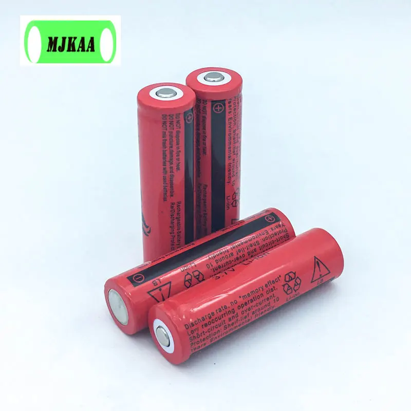 

New 18650 Battery 3.7V Y86 Lithium Rechargeable Battery for Flashlight Batteries 6PCS