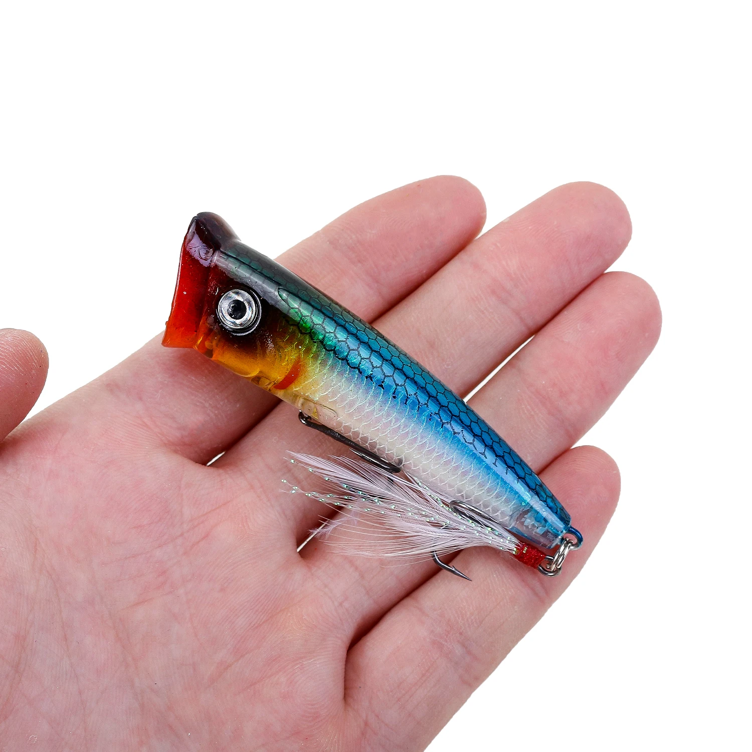 Popper Topwater Flotante 8cm 10.5g – Señuelo para Lucio - imagen 3
