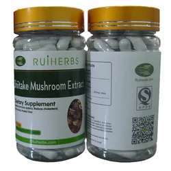 3Bottles Shiitake Mushroom Extract Lentinus edodes Caps (500mg x270pcs)