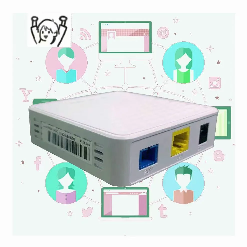 

100% Original New 1GE HGU XPON ONU PTF2351&PTF2251 Port GPON ONU ONT Fiber Modem