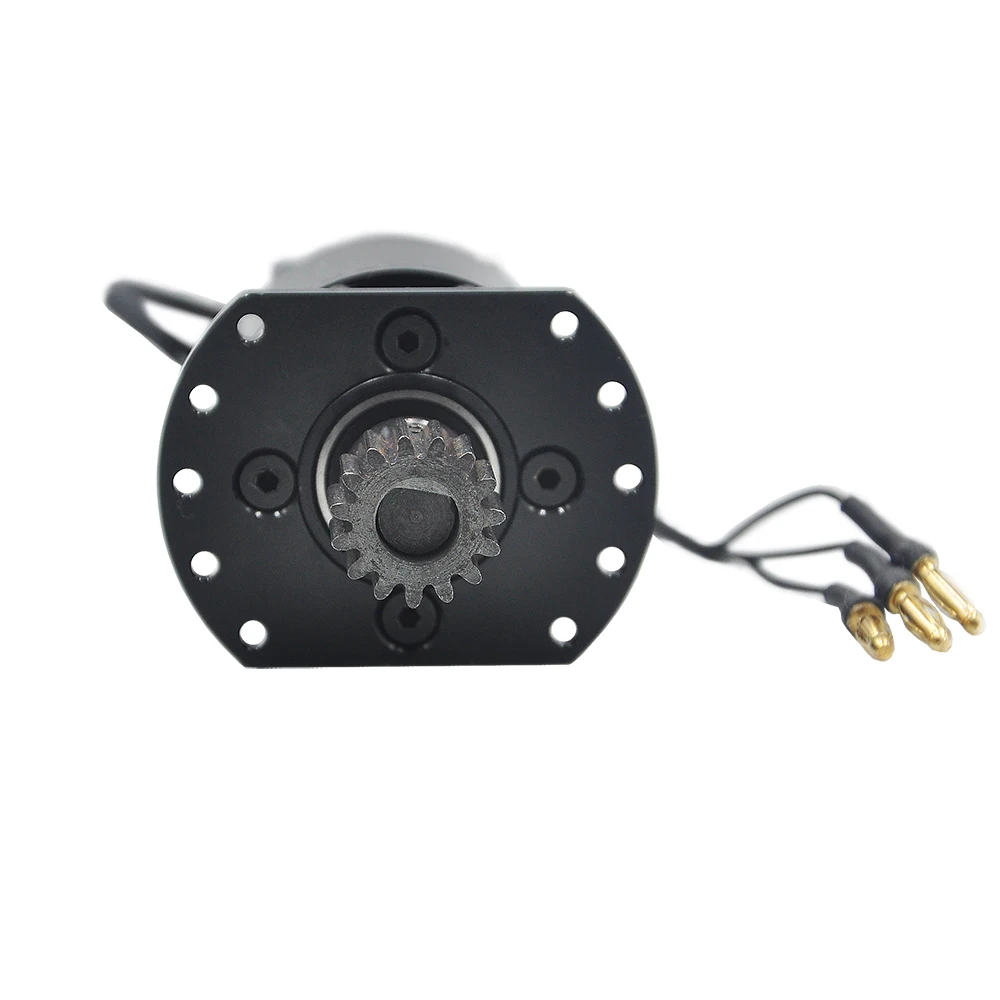 Simulation Brushless Rotary Motor Large Torque For 1/12 RC Hydraulic Excavator Loader Tamiya Engineering Vehicle DIY Robot part