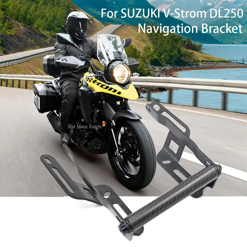 Soporte de navegación para motocicleta, función de elevación de parabrisas, ajuste de teléfono GPS para SUZUKI V-STROM DL250 DL 250 V STROM