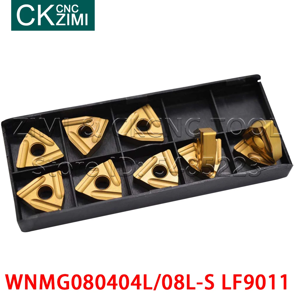 WNMG080404L-S WNMG080408L-S LF9011 Carbide Turning inserts CNC tools Cutting Tools Machine Tool wood Turning Tool WNMG For steel