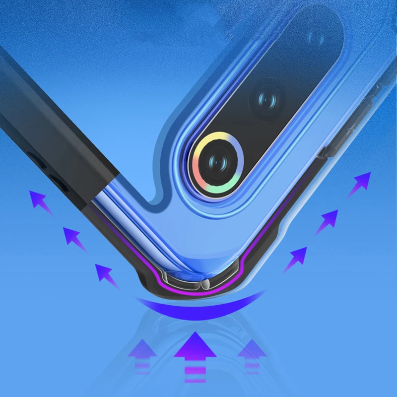 Чехол для Redmi Xiaomi Mi9 Mi9 Pro Mi 10 9Pro, чехол для телефона, прозрачный чехол с воздушной подушкой, защита от ударов, деловой Чехол для мобильного теле...