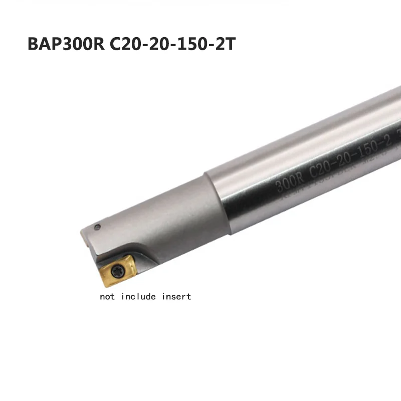 

1pc BAP300R C20 20 150 2T 20mm Milling Cutter Holder Square Shoulder Roughing Pocket CNC Lathe Cutter Tool End Mill for APMT1135