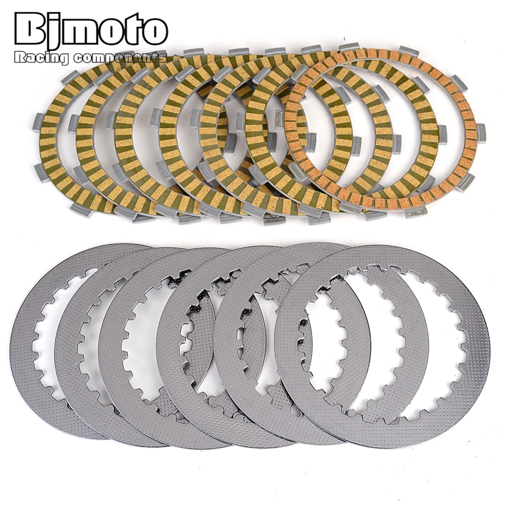 for Honda CB500R CBF500 CB 500R CBF 500 CBR400RR MC29 XL600V Transalp VT600 VT600C NV600 Shadow 600 VLX Clutch Friction Plates