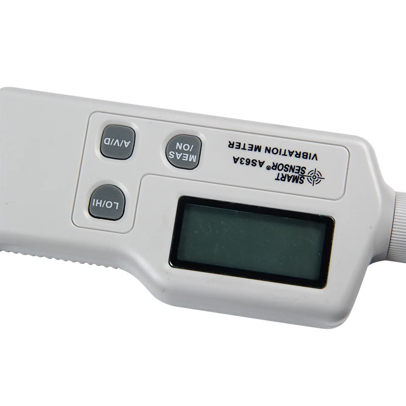 Pengukur getaran portabel Sensor pintar AS63A, akselerasi/pergeseran/kecepatan pengukur getaran penganalisis vibrometer