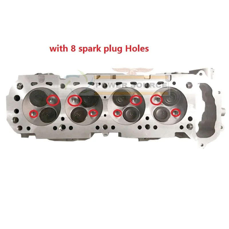 

FFF Z24 Complete Cylinder Head Assembly 8 spark plug Holes For Nissan D21 Pathfinder Forklift Terran 2.4L 11041-20G18 1104120G18