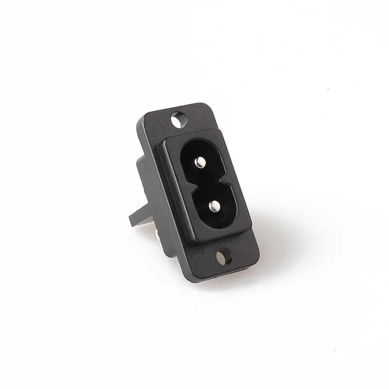 LZ-8-25S1 Power Extension Cord Socket IEC C8 Rewireable Female Inlet Socket IEC 60320 C8