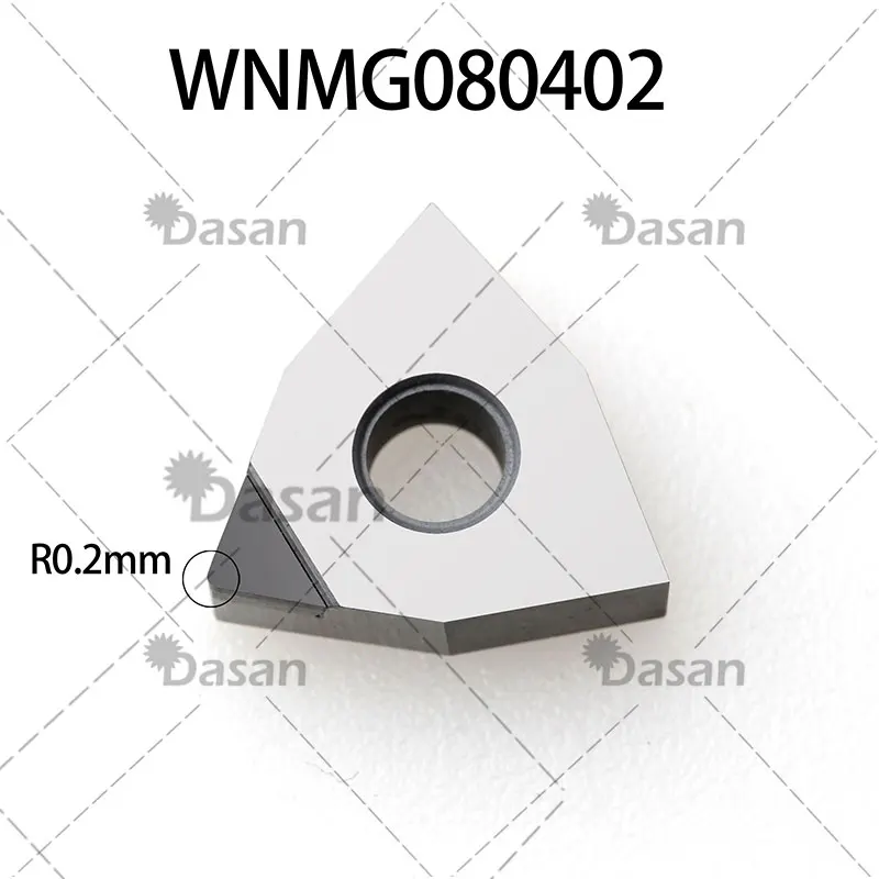 1 قطعة PCD إدراج CBN WNMG080402 CBN WNMG080404 WNMG080408 WNMG080412 شفرة ل نك الخارجية تحول القاطع الألومنيوم النحاس أداة