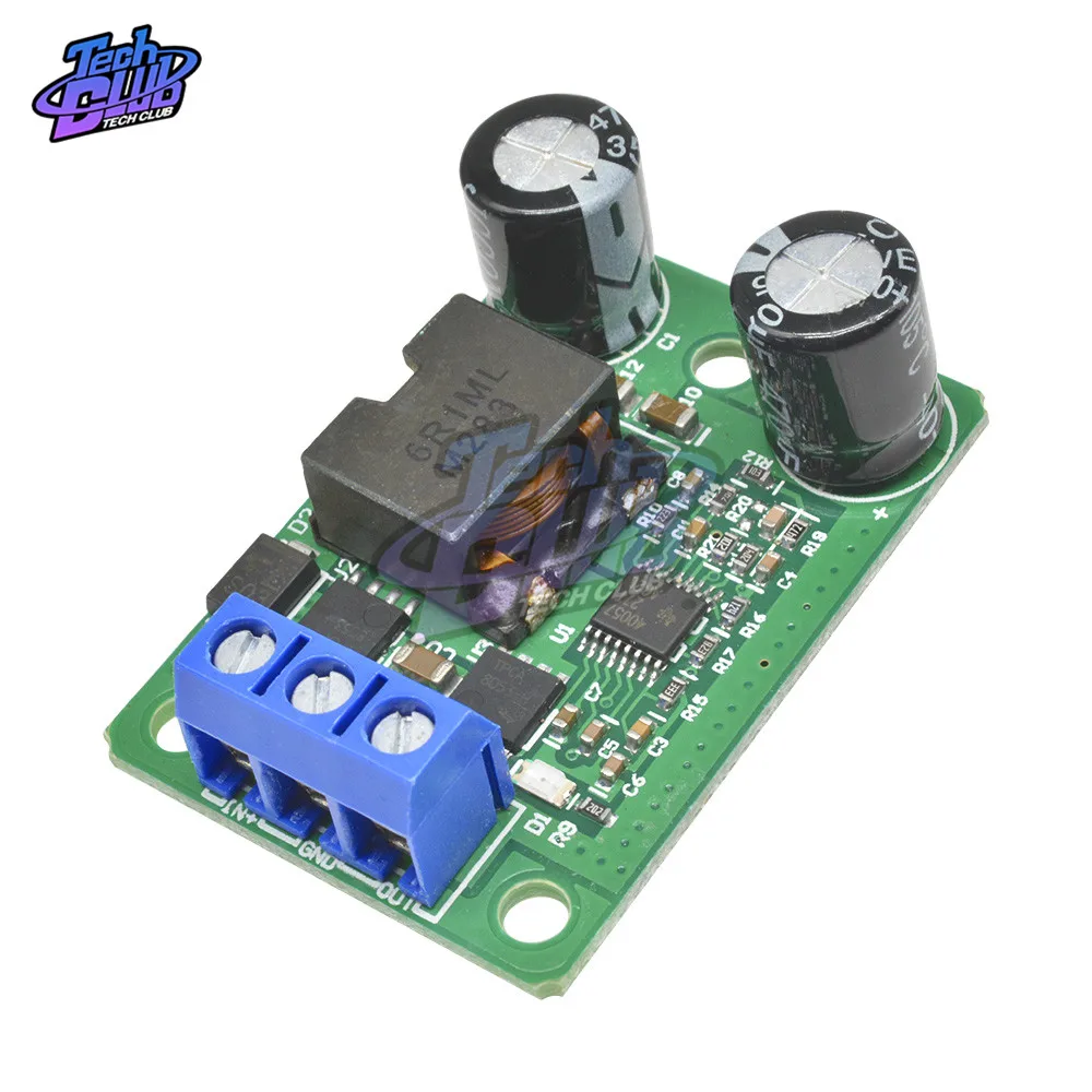 

24V/12V To 5V/5A 25W DC-DC Buck Step Down Power Supply Module Synchronous Rectification Power Converter Replace 055L LM2596