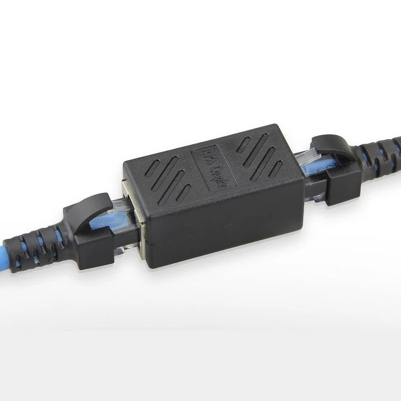Xintylink RJ45 Connector CAT7 CAT6 CAT5e Double Socket Adapter CAT6 8P8C Network Extender RG RJ45 RG45 Ethernet Cable Female