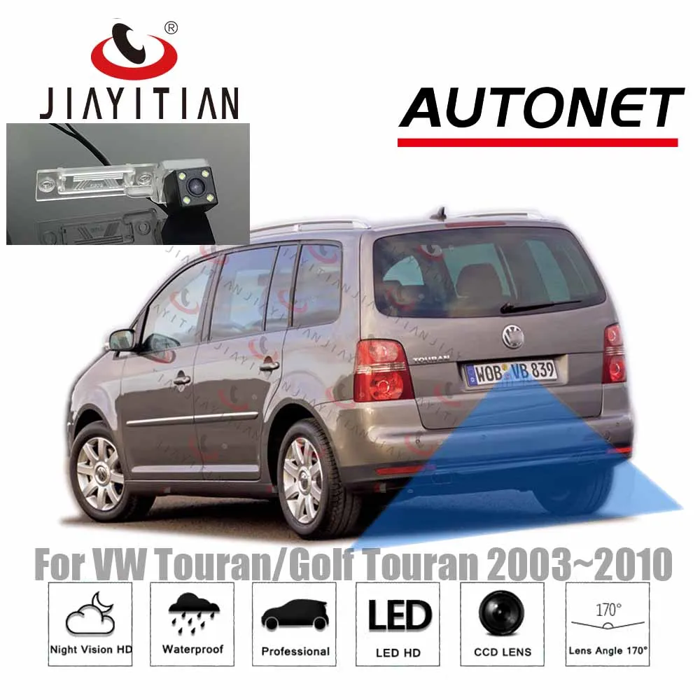 

JIAYITITAN Rear Camera For VW Touran/Golf touran 1T1 1T2 2003~2010 CCD Night Vision Backup parking Reverse Camera