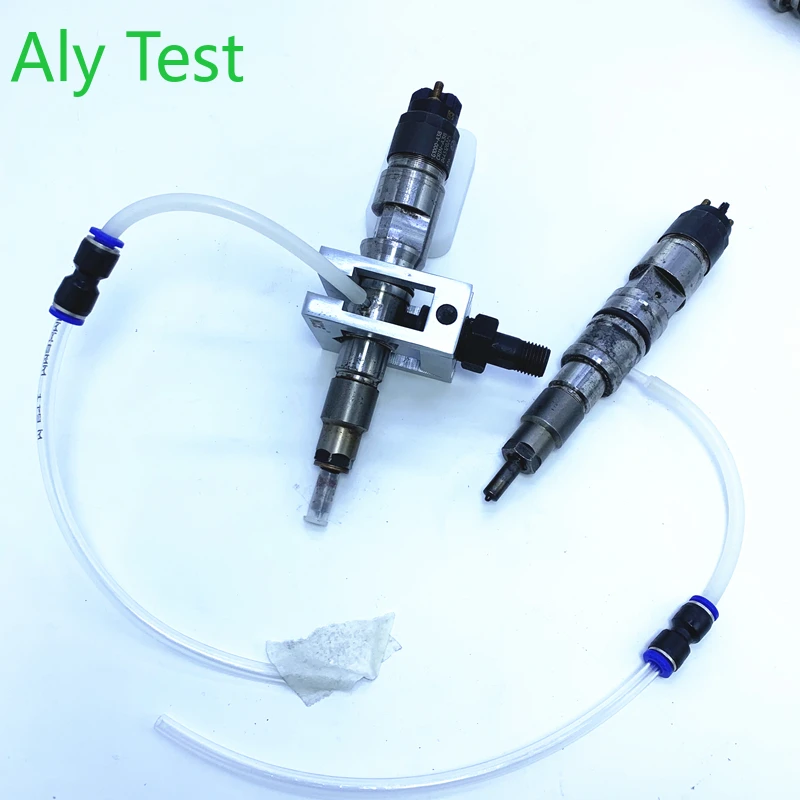 Diesel Common Rail Injector Nozzle Oil Return Joint Tube Flow Meter Measure Test Tool