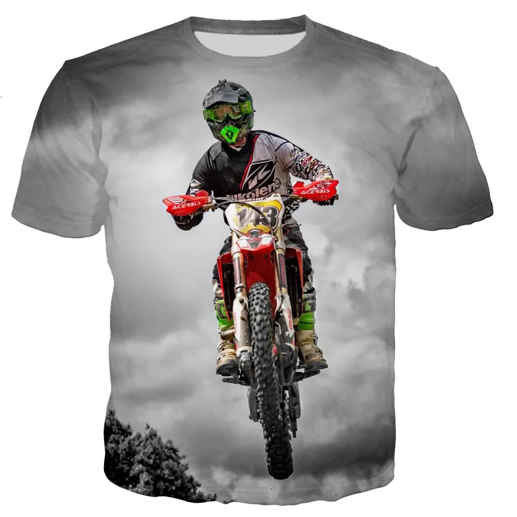 Motorcycle Motocross Men/women New Fashion Cool 3D Printed T-shirts Casual Harajuku Style Tshirt Streetwear Tops Dropshipping