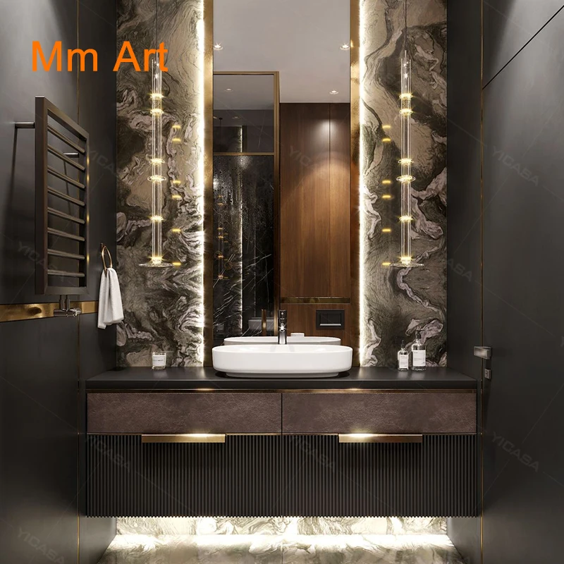 2021 modern floating bathroom vanity cabinet bathroom mirror cabinet