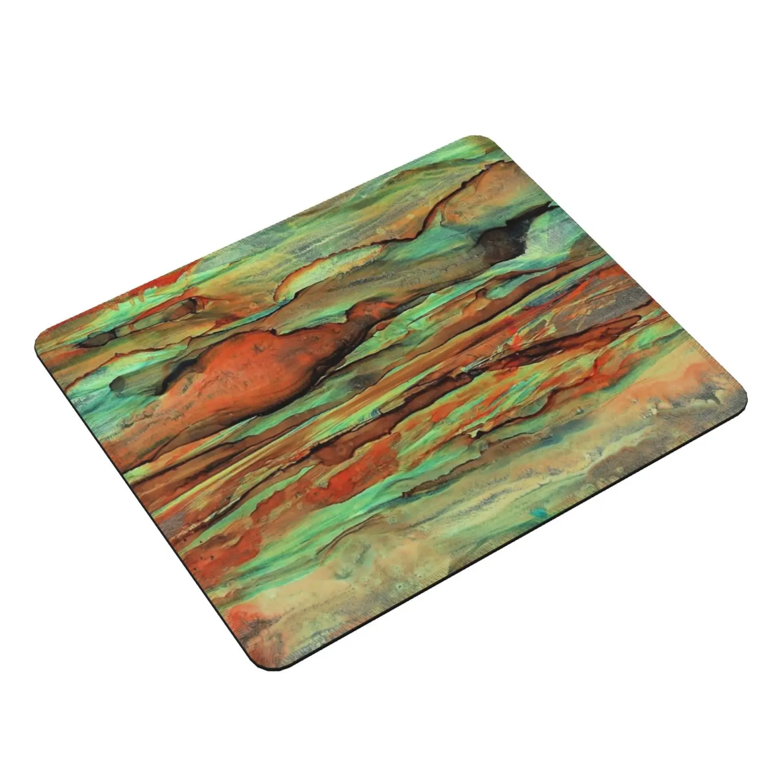 Layers Of New Mexico Mouse Pad DIY Print Cushion My Own Little Worlds Abstract Abstract Landscape Bright Ink Art