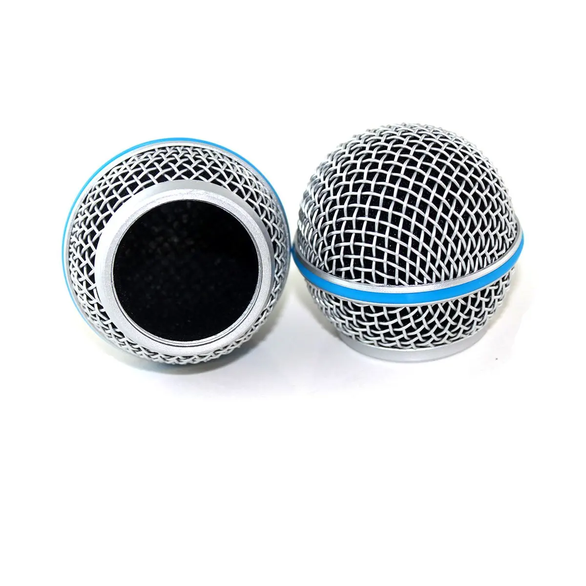 2pcs Microphone Grill Mic Grille Ball type for fit Beta SM 58 A Beta58A SM 58 Ball Head Mesh