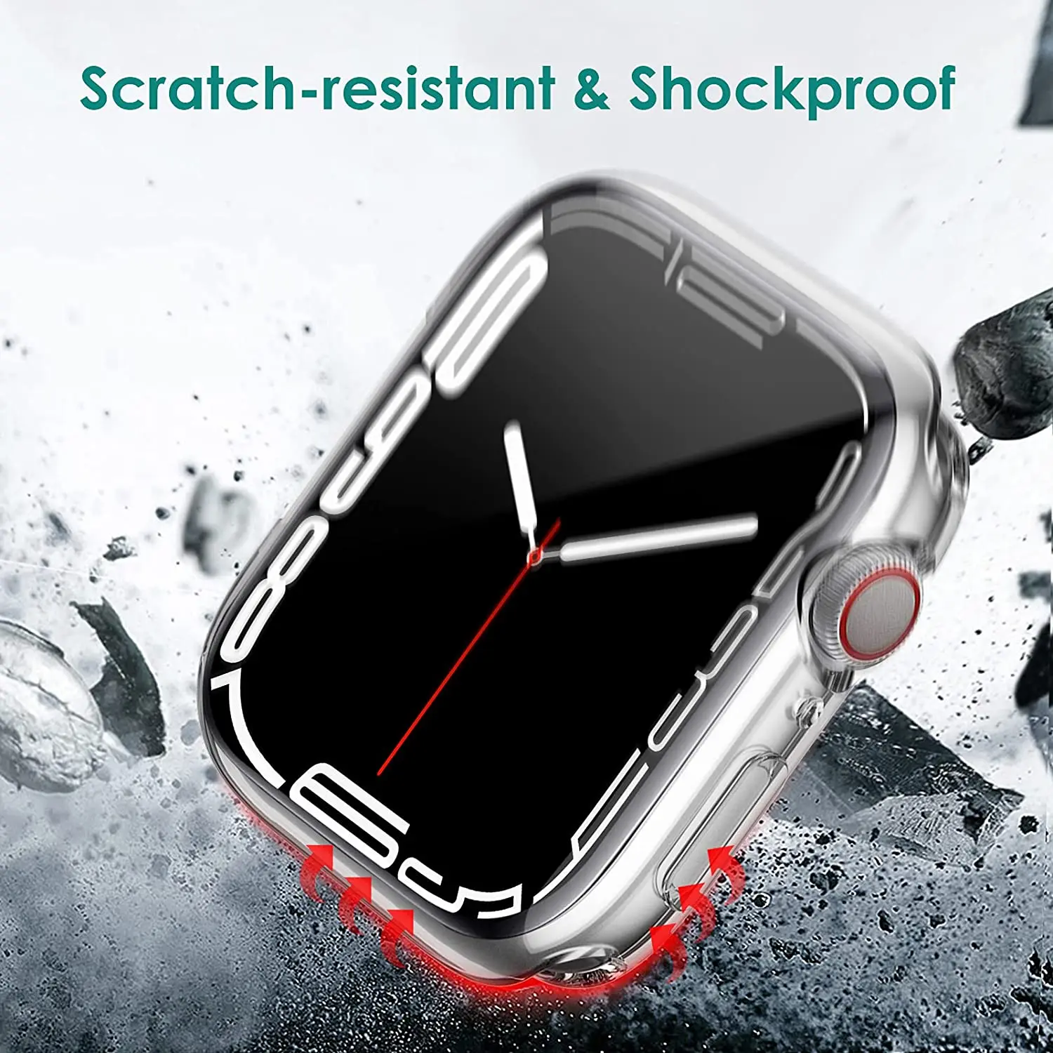 Cover For Apple watch Case 44mm 40mm 42mm 38mm iWatch serie SE 6 5 4 3 Accessories Screen Protector Apple watch 7 45mm 41mm Case