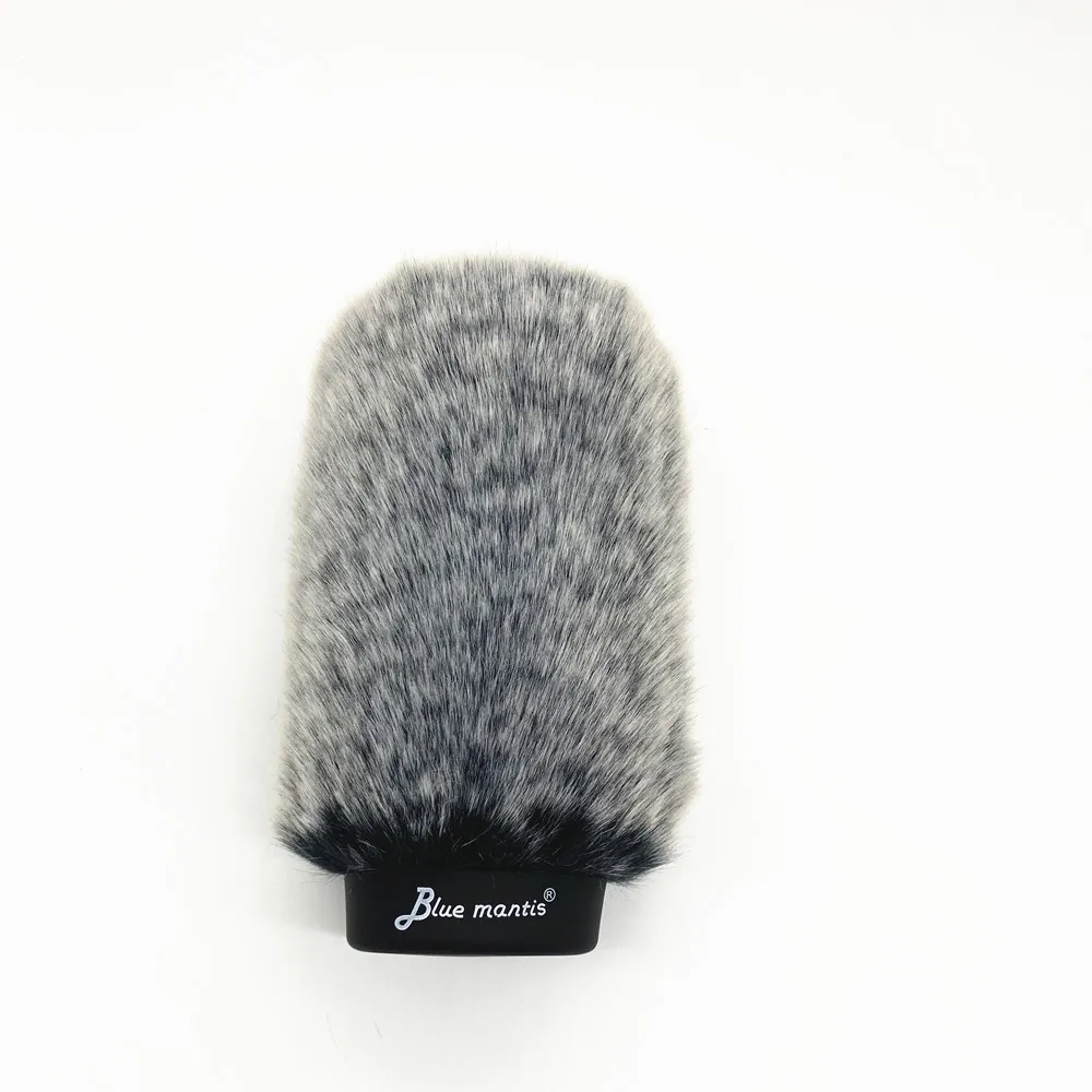 Blaue Gottesanbeterin tote Katze Außen mikrofon Windschutz scheibe für Fahrt ntg1 ntg2 video mische künstliche Windschutz scheibe Abdeckung für Sony DXC637 D30P Mkh8060 – Detail 3