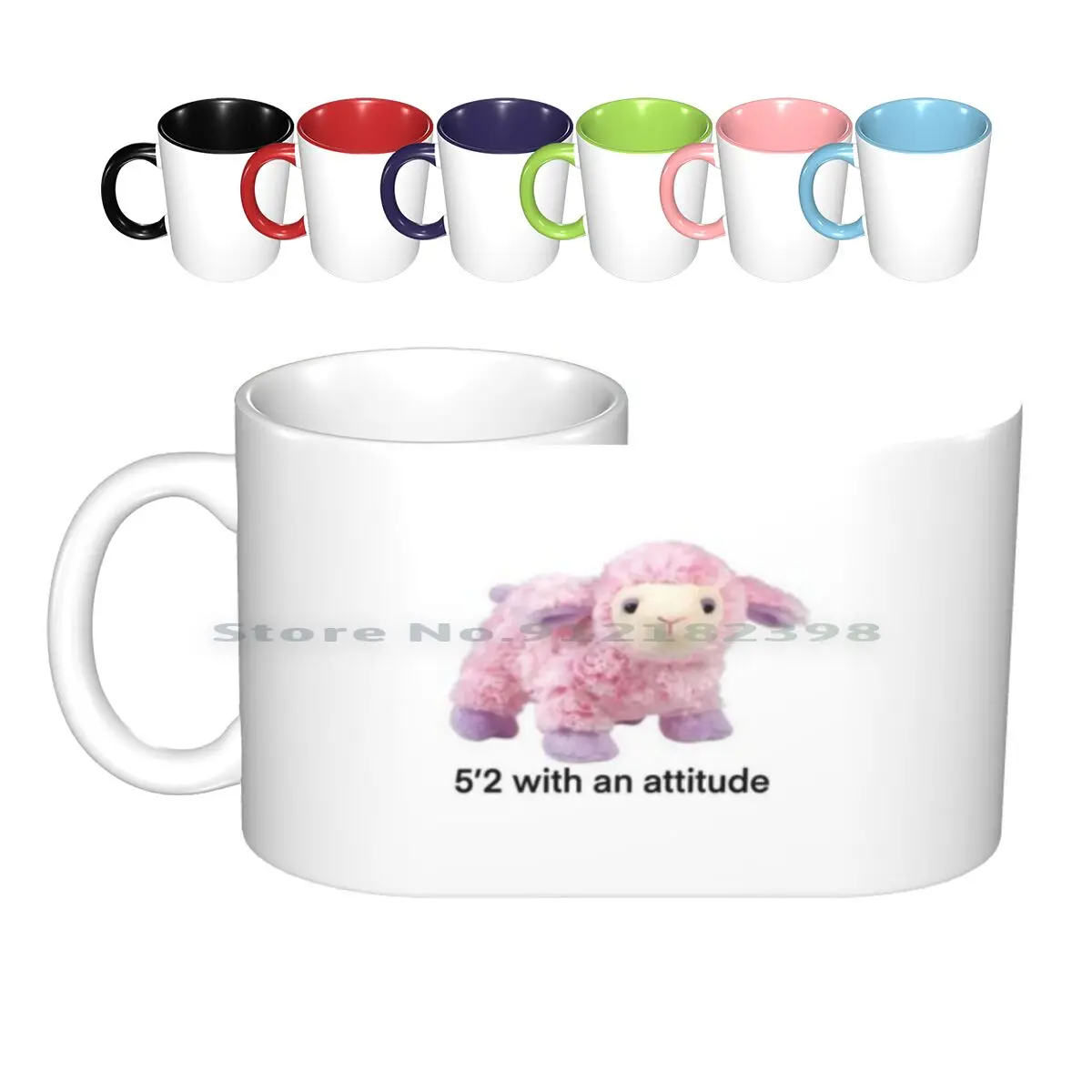 Webkinz With Attitude Ceramic Mugs Coffee Cups Milk Tea Mug Webkinz Funny Short Attitude Sassy Quotes Animal Music Song Rap