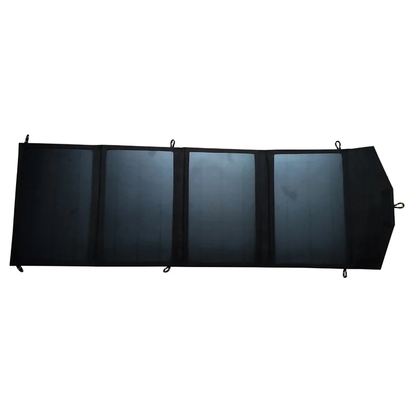 GGX ENERGY 28 วัตต์ USB 5V สูงสุด 4A แบบพกพา Solar Charger สำหรับโทรศัพท์ Power Bank Camping กลางแจ้งพับพลังงานแสงอาทิตย์แผงฟรี Sun Power