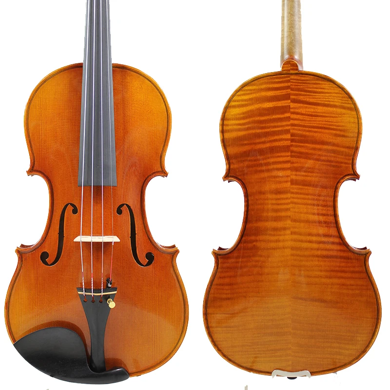 Professional Handmade Violin, Musical Instrument,A String, Rich Clear, 4/4 Loud Tone!! Best Performance!