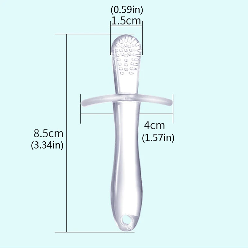 1Pcs Soft Silicone Pet Dog Toothbrush Teething Stick Protect Being Hurt Addition Bad Breath Tartar Oral  Care Dog Cat Cleaning