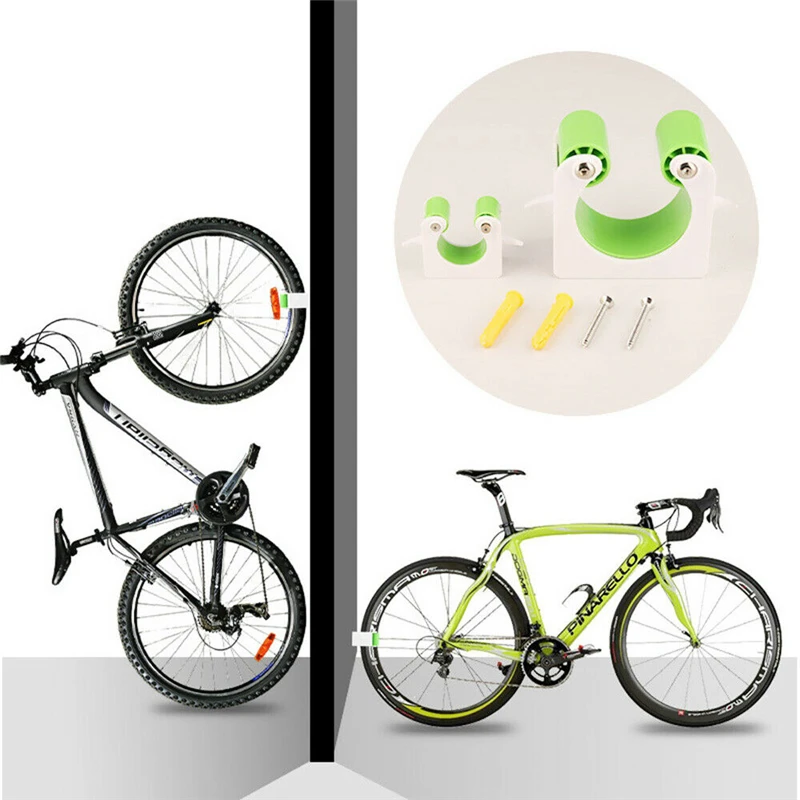 Portable Bicycle Wall Mount Hook MTB Road Bike Stand Holder Bicycle Park Rack Storage Indoor Vertical Bracket for Racing Bicycle