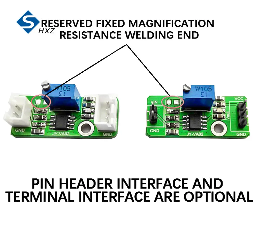 LM358สัญญาณอ่อน Acquisition DC โมดูลหลายปรับเอาต์พุตแบบอะนาล็อก