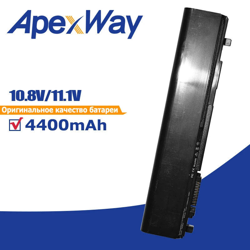 

Apexway 4400mAh Laptop Battery for Toshiba R930 R835 R830 R700 R840 R845 R940 PA5043U-1BRS PA3832U PA3929U-1BRS PABAS265