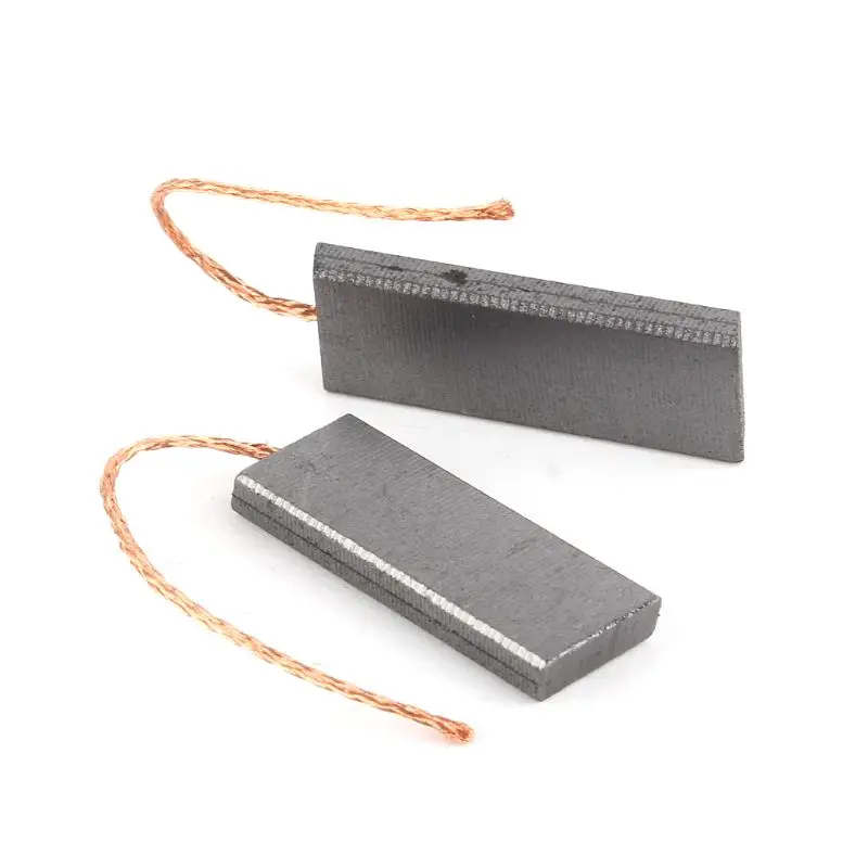 2 pezzi nuove spazzole di carbone spazzole di carbone motore durevole per lavatrice a tamburo Siemens 5x13.5x40mm