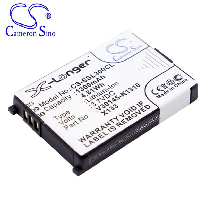 CameronSino Battery for Siemens Gigaset SL3501 Gigaset 4000 micro M1 fits Siemens L36880-N5401-A102 Cordless phone Battery