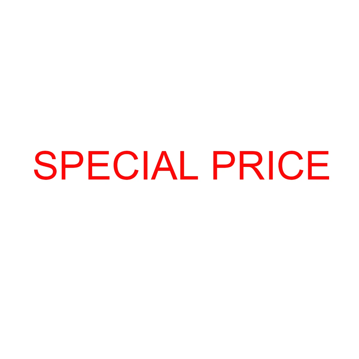 Special price